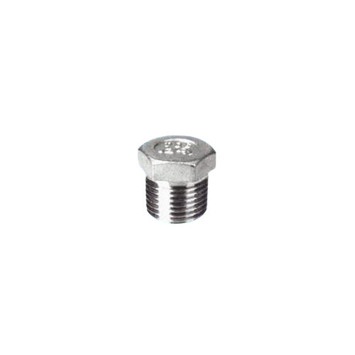 Stock Fittings Check Nut - Color: Silver