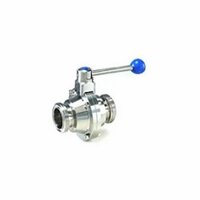 Ball Valve - Stainless Steel, Various Sizes Available, Sleek Silver Finish, Manual Operation For Medium Pressure Water Flow