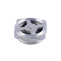Disk Check Valve - Stainless Steel, Medium Pressure Psi | Polished Silver Finish, Manual Operation For Industrial Water Applications