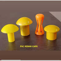 Rebar Protection Cap - Ldpe/hdpe Material, 8mm To 25mm Size, Yellow And Orange Colors | Soft Round Shaping, Corrosion And Weather Damage Resistance