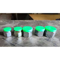 Thread Protection Caps - Round Shape, Green Painted Surface | 1-year Warranty, Universal Fit For Pipes, Studs, And Fittings