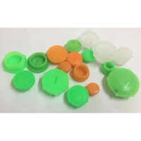Thread Protection Plug Caps - Plastic, Round Shape, Multicolour | Durable Painted Finish, Secure Fit Against Dust And Moisture