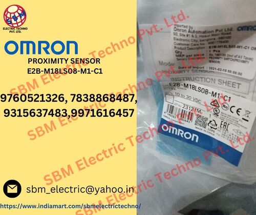 OMRON ,PROXIMITY SENSOR, E2B-M18LS08-M1-C1