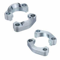 Sae Split Flange - Stainless Steel, 2 Inch Round, Silver Color, Galvanized Surface | Ideal For Industrial Applications, Easy Installation