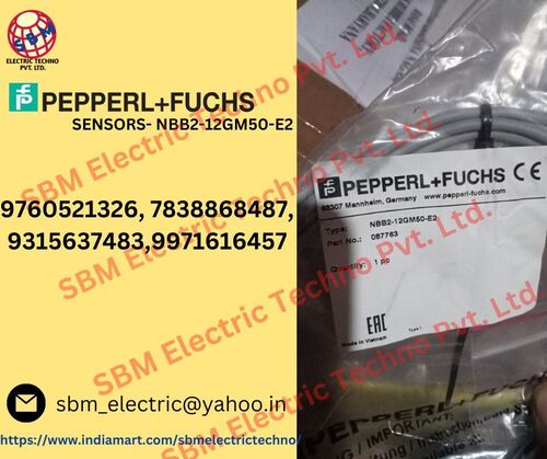 PEPPERL+FUCHS SENSOR , NBB2-12GM50-E2,NBB1,5-8GM60-A2,NBN12-18GM50-E0-V1