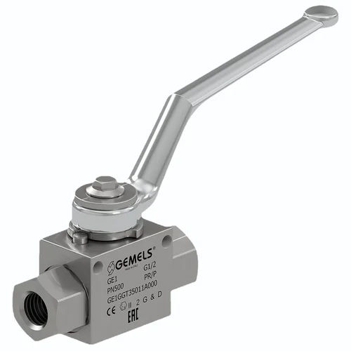 Gemels - Ge3 - Three Way Ball Valve - Application: Hydraulic