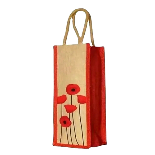 Single Bottle Jute Bag