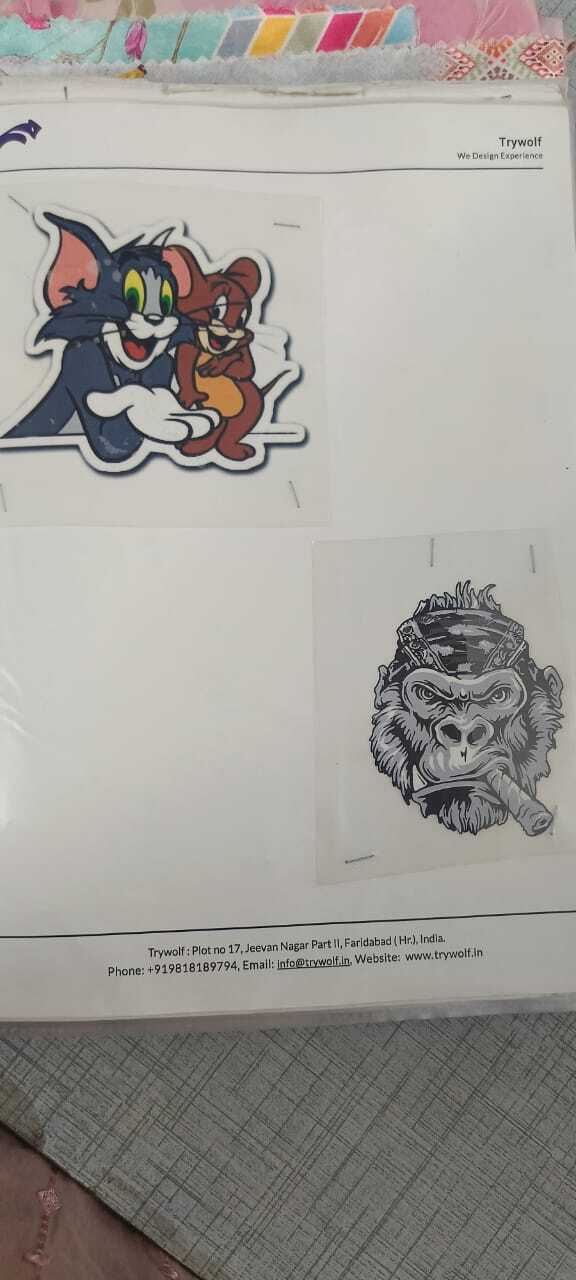 Customized Heat Transfer Sticker