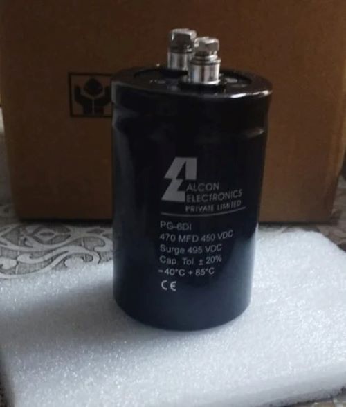 ALCON Capacitor 470mFD 450VDC