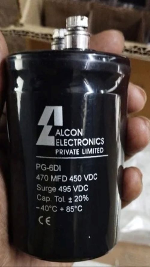 ALCON Capacitor 470mFD 450VDC