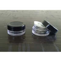 8g Lip Balm Container - Acrylic, 8 Grams, Transparent | Rigid Design, Ergonomic Shape, Leak-resistant Cap, Warranty Included