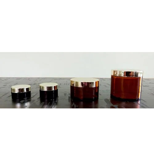 Acrylic Amber San Jars - Color: Different Available