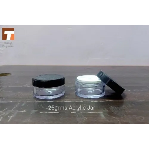 25g Acrylic Cream Jars