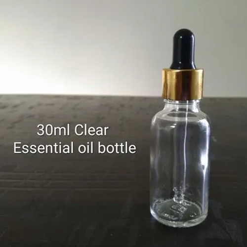 30ml Clear Glass Bottle