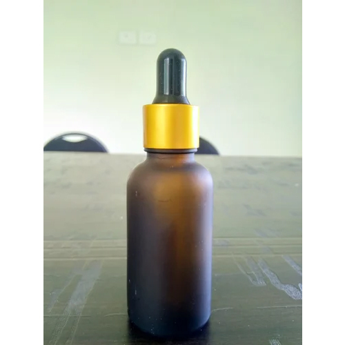 30ml Frosted Amber Bottle