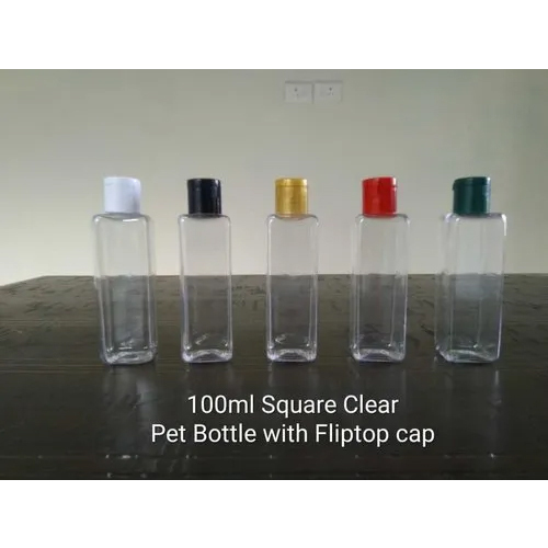 100ML Square Pet Bottle