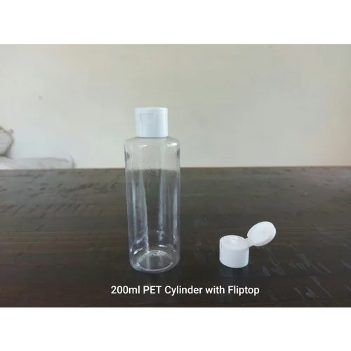 200ml Cylinder Shaped Pet Bottle