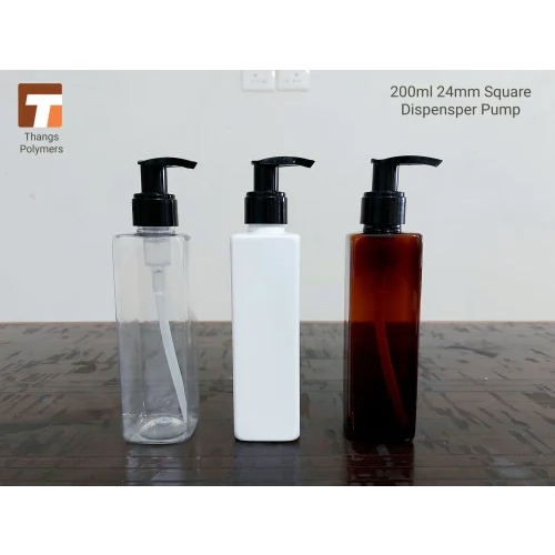 200ml Square Shape Pet Bottle