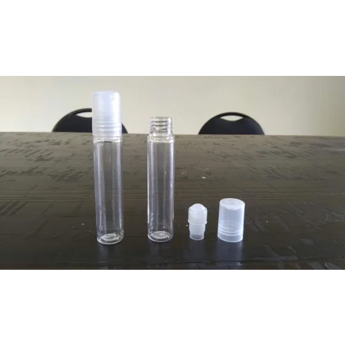 10Ml Roll On Pet Bottle - Color: Transparent