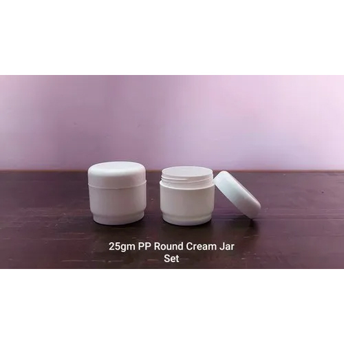 25Gm PP Round Cream Jar