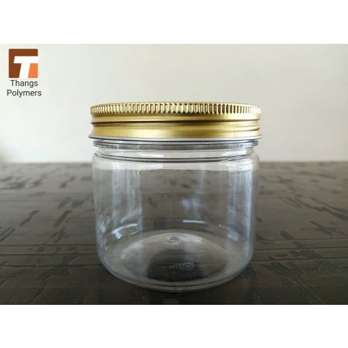 300Grms Cosmetic Cream Jar - Color: Transparent