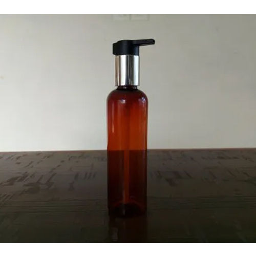 Dispenser Pump With Amber Pet Bottle - Capacity: 200 Milliliter (Ml)