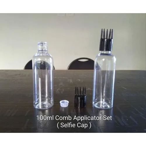 100Ml Slim Comb Applicator Selfie Cap - Capacity: 100 Milliliter (Ml)