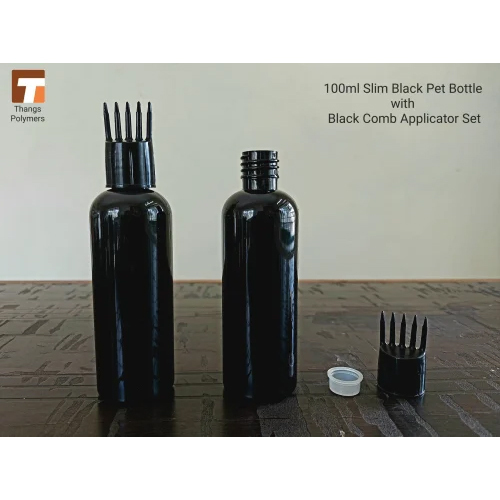 100Ml Black Pet Bottle