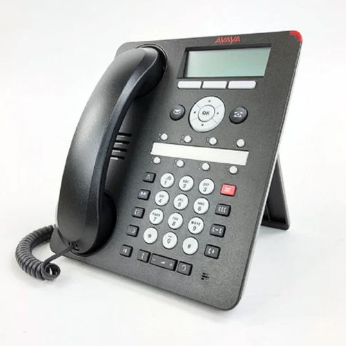 Avaya 1608 Ip Landline Telephone - Color: Black