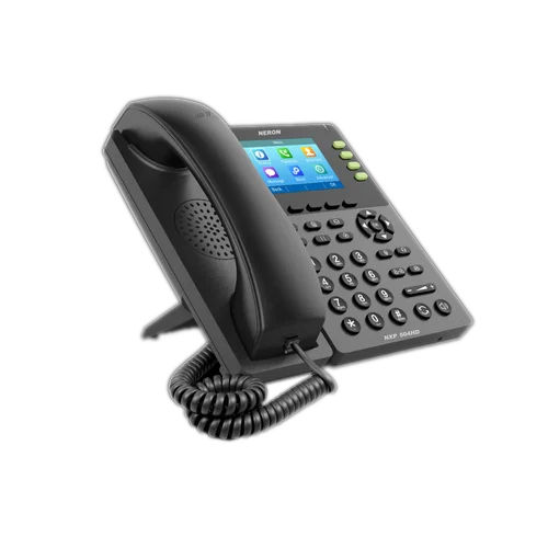 Neron Nxp 504Hd Business Voip Phone With Wifi Connectivity - Color: Black