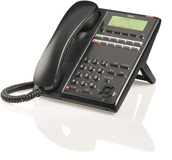 NEC SL 2100 12 Key Black Wired Digital Phone for Office Use