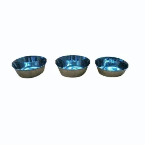 Ss Bowl 3 Piece Set - Color: Silver