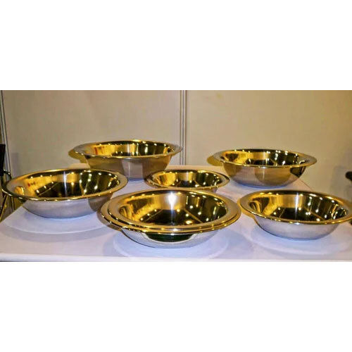 Stainless Steel Bowls - Color: Silver