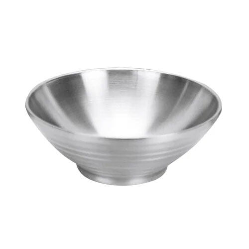 Stainless Steel Color Bowls - Color: Silver