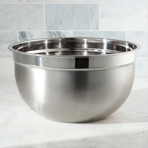 Deep Mixing Bowl - Color: Silver