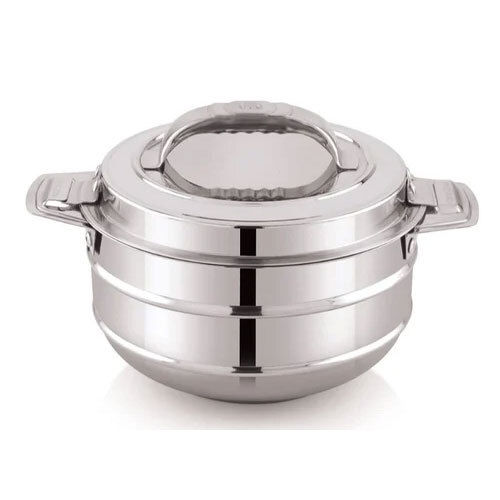 Model No . Cas-8818 - Stainless Steel Insulated Casserole - Color: Silver