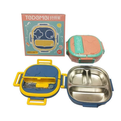 Model No. 6123 - Imported Insulated Partition Lunch Box