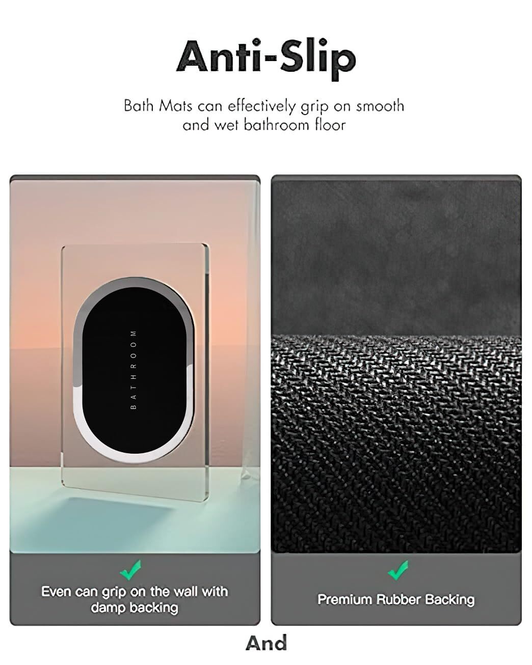 WATER ABSORBENT MAT