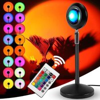 16 In 1 Sunset Lamp - Features: Good Quality