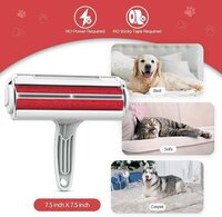 Pet Hair Remover Roller - ABS Plastic, 19x19x6 cm | Reusable, Durable, Self-Cleaning, No Batteries Required, Perfect Gift for Pet Owners