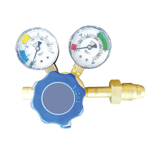 Medical Oxygen Pressure Regulator - Color Code: White