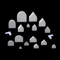 Tungsten Carbide Brazed Tip - 95%-100% Tungsten, Different Sizes Available, Polished Finish | 1 Year Warranty, Industrial Usage, Custom Color Options