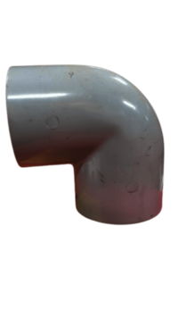 PVC Elbow - PVC Material, High Durability | White Color, Reliable Performance