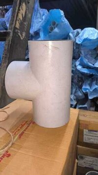 PVC Tee Fittings - Durable PVC Material for Insulated Pipe Protection | Impact Resistant for Indoor and Outdoor Use