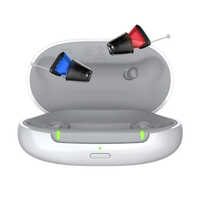 Kit Silk C And G 7Ix Cic Rechargebal Hearing Aids - Color: Grey