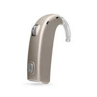 Dynamo Sp 8 Bte-wl Hearing Aids - Silver Metal Body, Wireless Rechargeable Battery With 20-hour Life, Crystal Clear Sound
