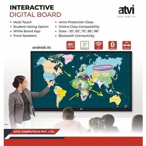 Interactive LED Flat Panel