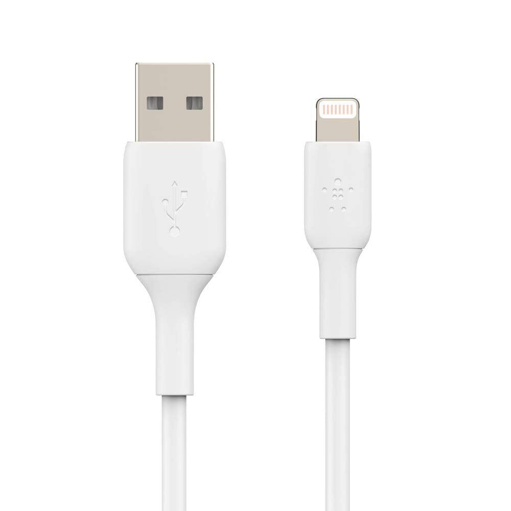 USB-A Charge and Sync Type A Cable Compatible for iPhone, iPad, Air Pods, 3.3 Feet (1 Meter)