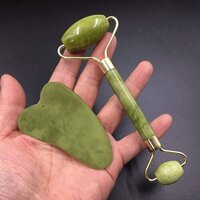 Facial Massager Jade Roller - Height: 130  Centimeter (cm)