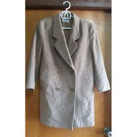 Ladies Long Overcoat - Woolen Fabric, Full Sleeves, Multicolor | Modern Plain Design For Winter Wear